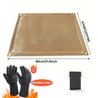 Fireproof Grill Mat – Heat Resistant Protective Pad for Outdoor BBQ Camping