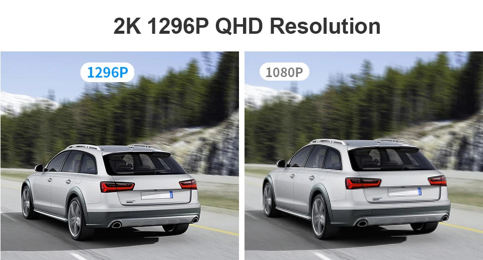 KAWA 2K Dash Camera – Night Vision Video Recorder for Vehicle Security