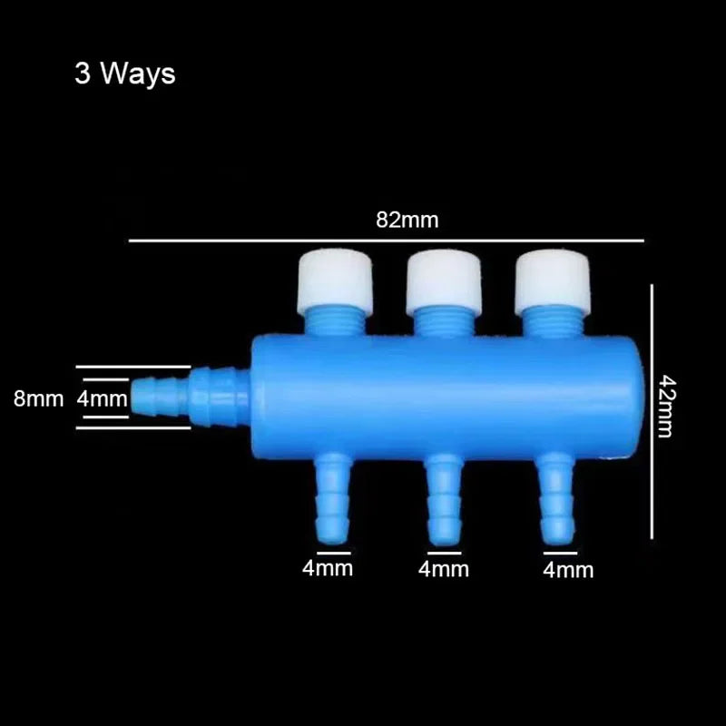 Aquarium Air Pump Valve – Multi-Way Flow Splitter for Fish Tank Aeration