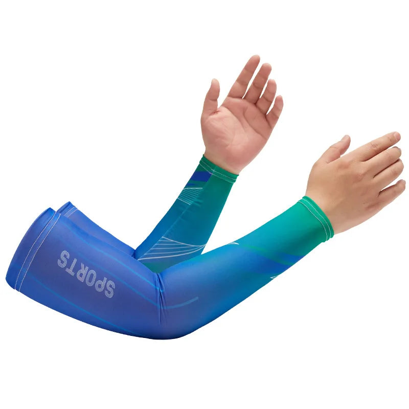 UV Protection Arm Sleeves – Cooling Ice Fabric for Outdoor Sports