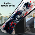 A-Pillar Interior Decal – Cool Girl Pattern Trim for Car Customization