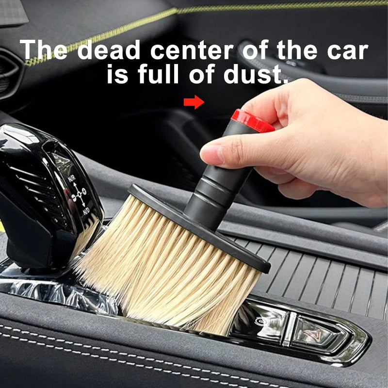 Soft Bristle Cleaning Brush – Dust Removal Tool for Car Interior Detailing
