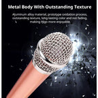 Mini Stereo Microphone – 3.5mm Handheld Mic for Phone Laptop Karaoke