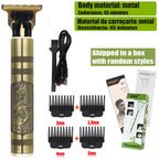 Cordless Electric Hair Trimmer – Professional Barber Shaver for Men