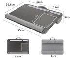 Portable Laptop Desk – Anti-Slip Bed Tray with Mouse Pad for Bedroom Sofa