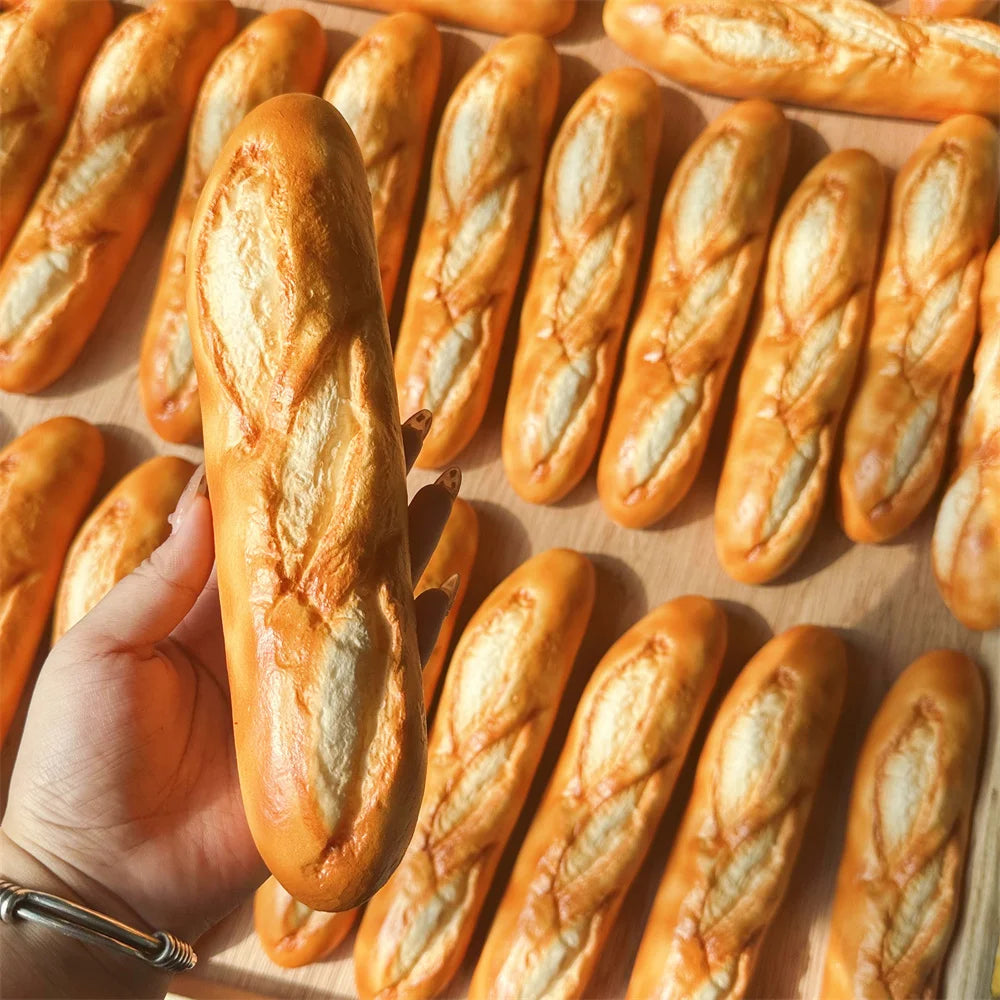 Artificial Bread Baguette – Realistic Food Prop for Bakery Shop Display