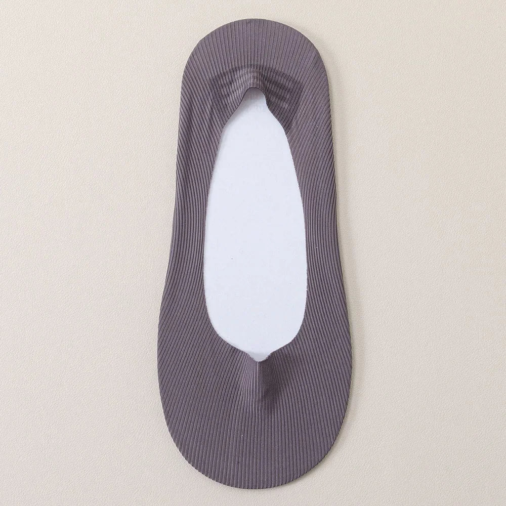 Men's Low Cut No Show Socks – Breathable Silicone Non-Slip for Daily Wear