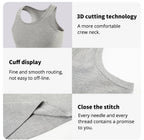 Cotton Sleeveless Vests – Multi-size Solid Sports Tanks for Men and Teenagers