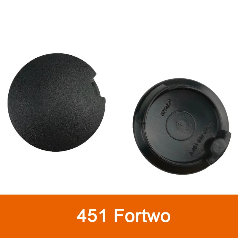 Plastic Tow Hook Cover – Waterproof Exterior Trim for Mercedes Smart Fortwo