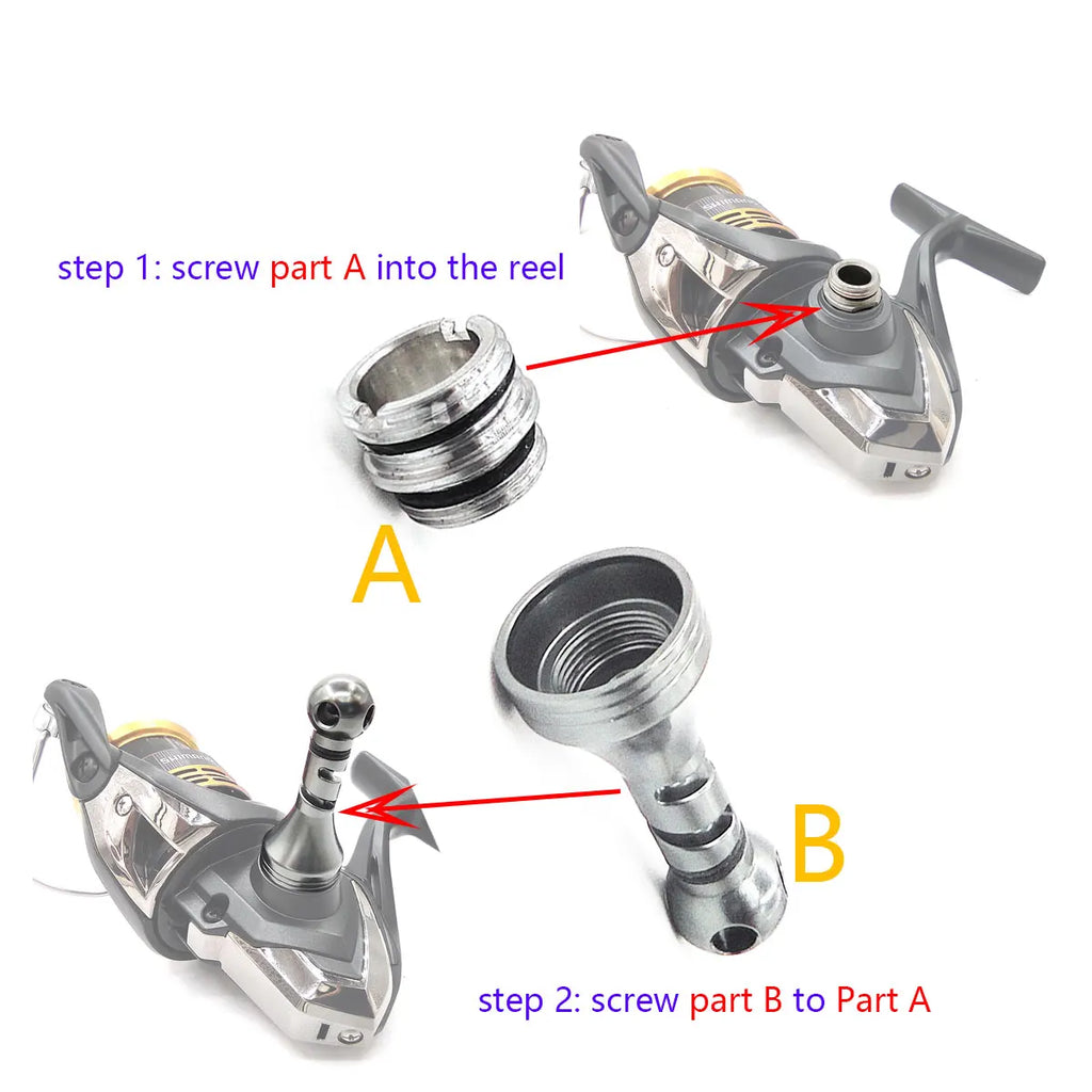 Fishing Reel Balance Bar – Protective Stand for Daiwa Shimano Penn Reels