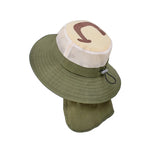 Kids Sunshade Fishing Hat – Breathable Wide Brim Shawl for Outdoor Summer