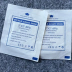 Sterile Cotton Gauze Pads – 8-Layer Medical Wound Dressing for First Aid