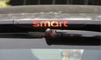 Carbon Fiber Brake Light Decal – Decorative Overlay for Smart Fortwo Forfour