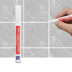 Waterproof Grout Repair Marker – White Tile Seam Paint for Bathroom Restoration