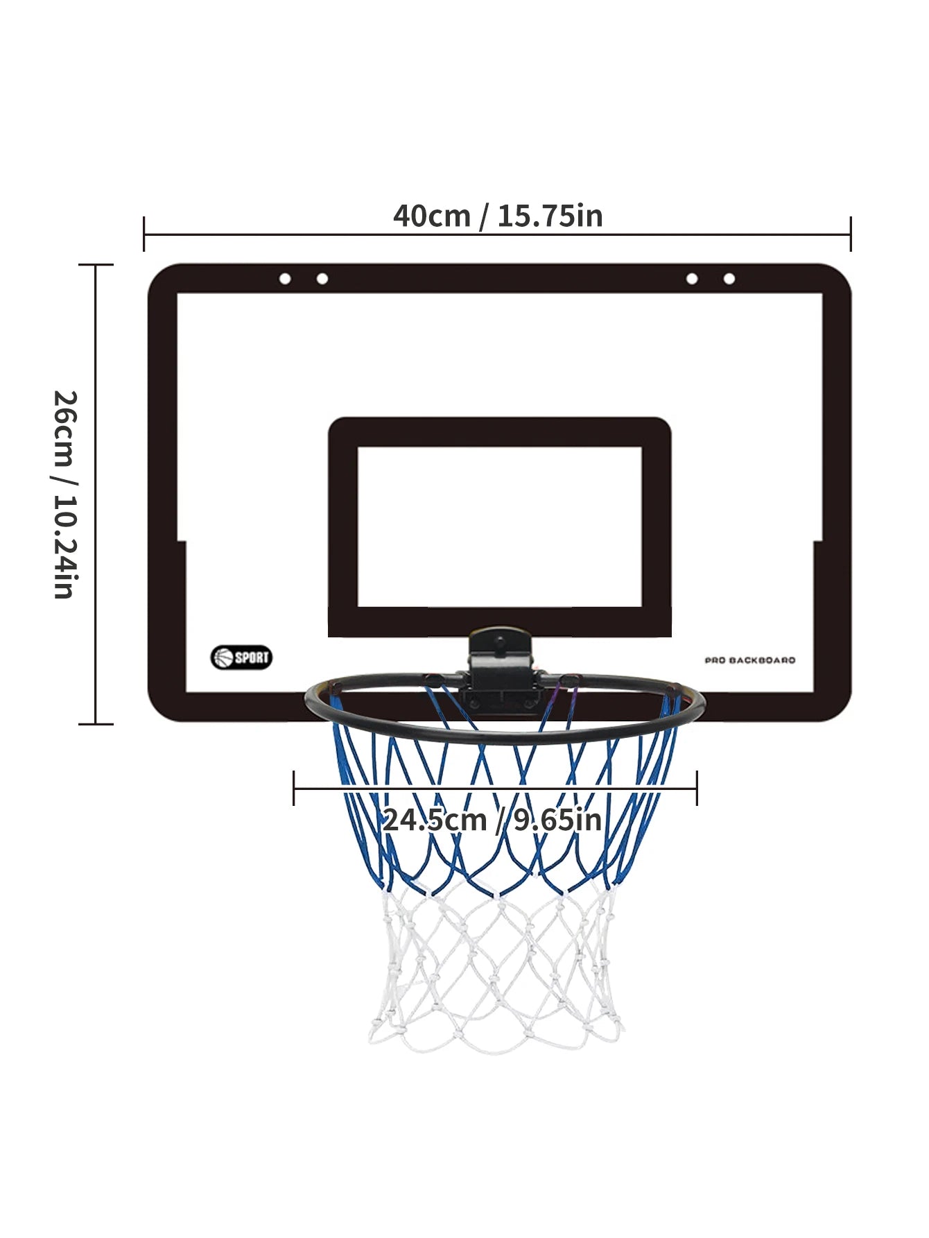 Indoor Basketball Hoop – Wall Mounted Toy for Children