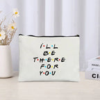 Canvas Friends Makeup Bag – Eco-friendly Cosmetic Organizer for Travel