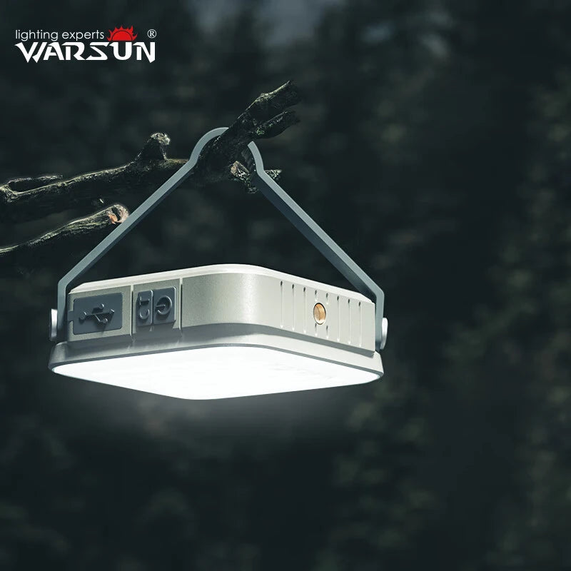 Rechargeable LED Camping Lantern – Portable Hanging Light for Outdoor Work