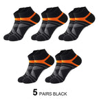 Breathable Cotton Ankle Socks – Men's Athletic Gear for Summer Outdoor Sports