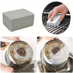 Pumice Grill Cleaning Brick – Heavy Duty Scouring Stone for Outdoor BBQs