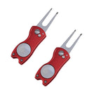 Foldable Golf Divot Tool – Groove Cleaner for Putting Green Training