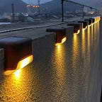 Waterproof Solar LED Deck Lights – Outdoor Step Lamps for Garden Patio Decor