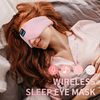 Bluetooth Sleeping Eye Mask – Wireless Music Headset for Travel and Insomnia