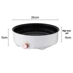 Electric Non-Stick Multicooker – Portable Frying Pan for Home Cooking