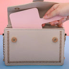 Handheld Square Makeup Mirror – Portable Vanity Mirror for Salon and Travel
