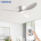 Inverter Ceiling Fan with Light – Silent Cooling for Bedroom and Office