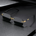 Rimless Designer Sunglasses – Frameless Fashion Eyewear for Men and Women