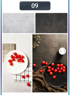 Marble Wood Grain Photography Backdrop – 57x87cm Waterproof Studio Props