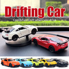 Drift Car Dashboard Ornament – Swinging Sports Racing Model for Auto Decor