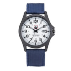XINEW Nylon Band Quartz Watch – Military Casual Wristwatch for Men