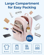 15.6in Laptop Backpack – High Capacity Book Bag for College and Travel