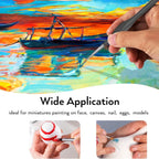 Miniature Paint Brush Set – Micro Detail Brushes for Acrylic and Watercolor