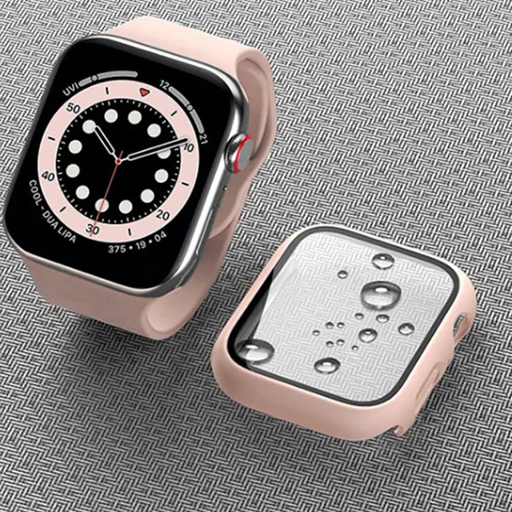 Tempered Glass Case – Protective Screen Cover for Apple Watch Series 10-SE