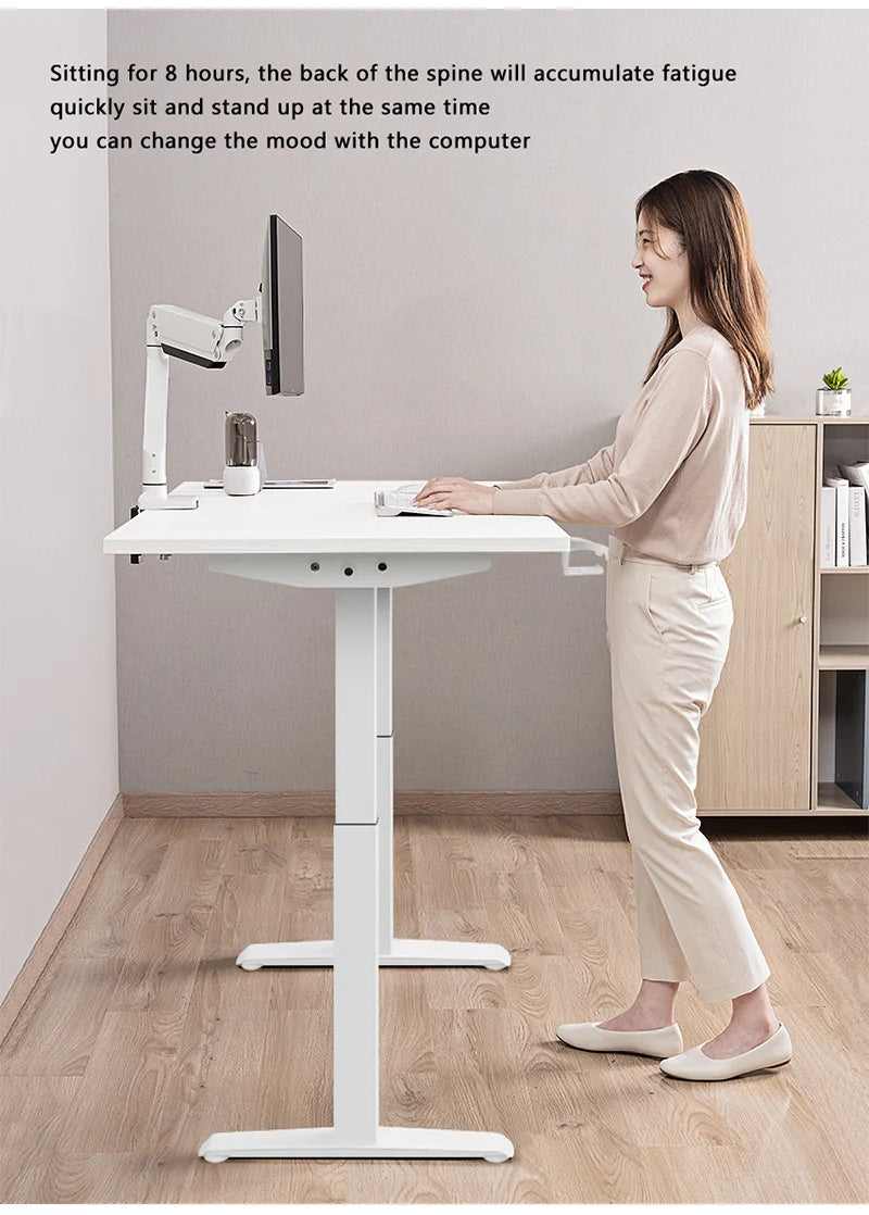 Electric Height Adjustable Desk – Ergonomic Workstation for Home Office
