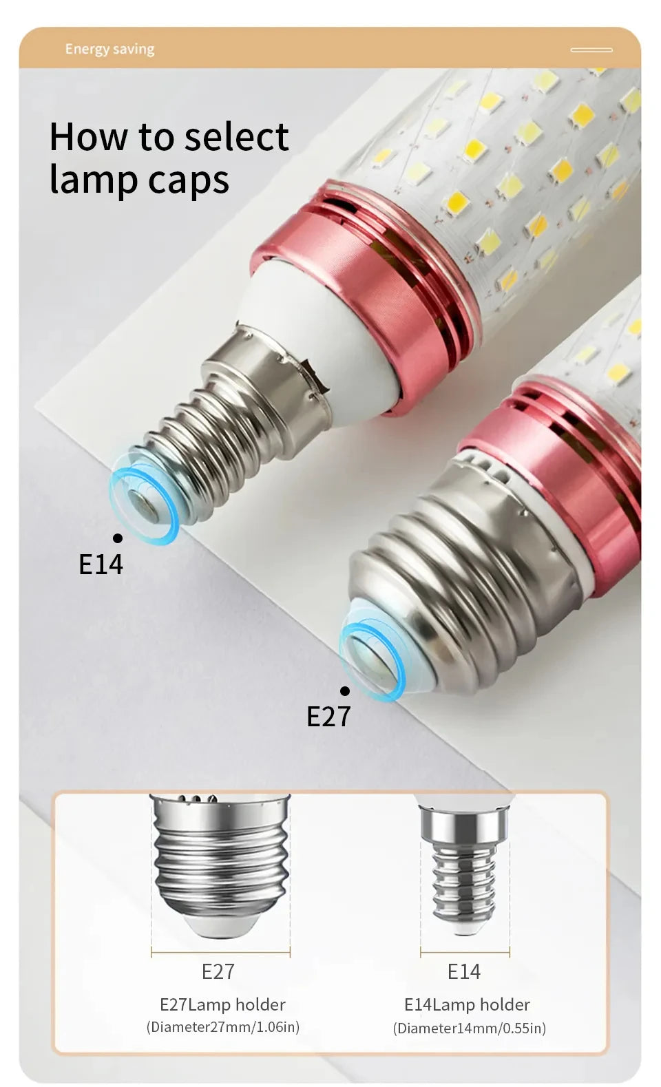LED Corn Light Bulbs – Energy Efficient E27 E14 Lamps for Home Lighting