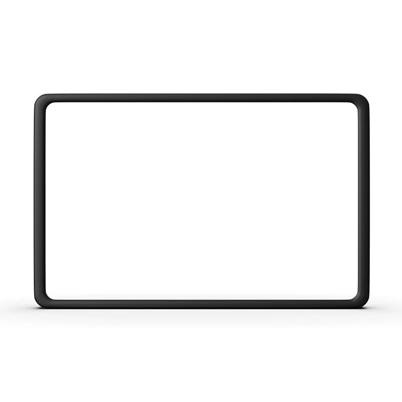 Silicone Screen Frame Protector – Anti-Collision Cover for Tesla Model 3 Y