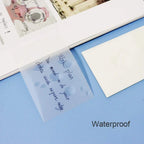 Transparent Sticky Notes – Waterproof Self-Adhesive Memo for Office School