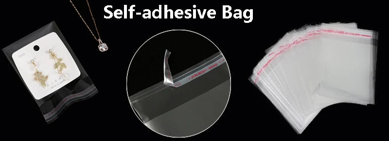 Transparent Self-Adhesive Bags – Waterproof OPP Pouch for Gift Packaging