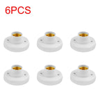 E27 Screw Light Bulb Socket – Ceiling Lamp Holder Base for Home Lighting