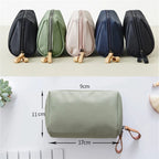 Waterproof Large Capacity Cosmetic Bag – Partitioned Travel Organizer for Makeup