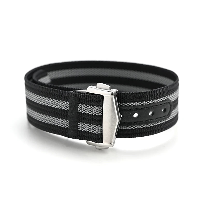 20mm Nylon Watch Strap – Durable Sport Bracelet for Swatch x Omega MoonSwatch
