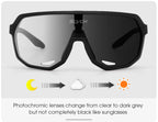 Photochromic Cycling Sunglasses – UV400 Protective Eyewear for MTB Sports