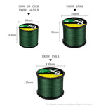 Braided Fishing Line – 8 Strand PE Multifilament Wire for Freshwater Saltwater