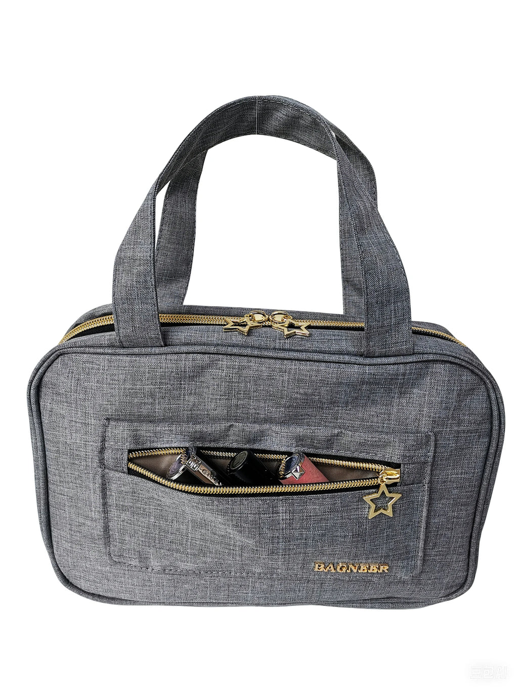 Foldable Toiletry Bag – Waterproof Travel Organizer for Cosmetic Storage
