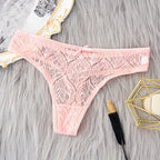 Lace G-String Thongs – Low Waist Sexy Lingerie for Women