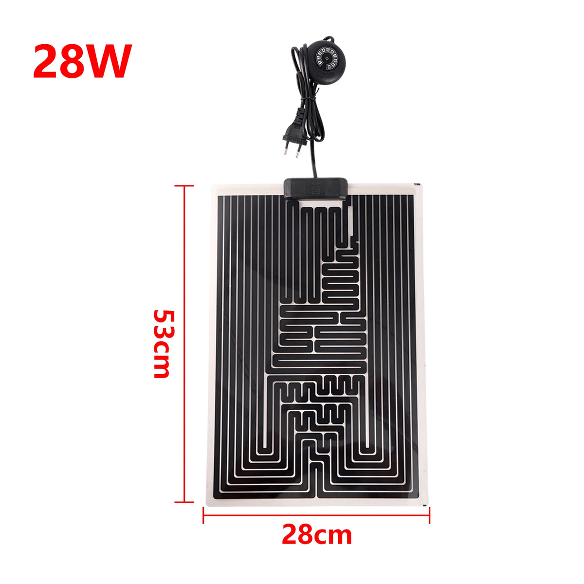 Adjustable Reptile Heat Mat – Thermal Heating Pad for Terrarium Pets