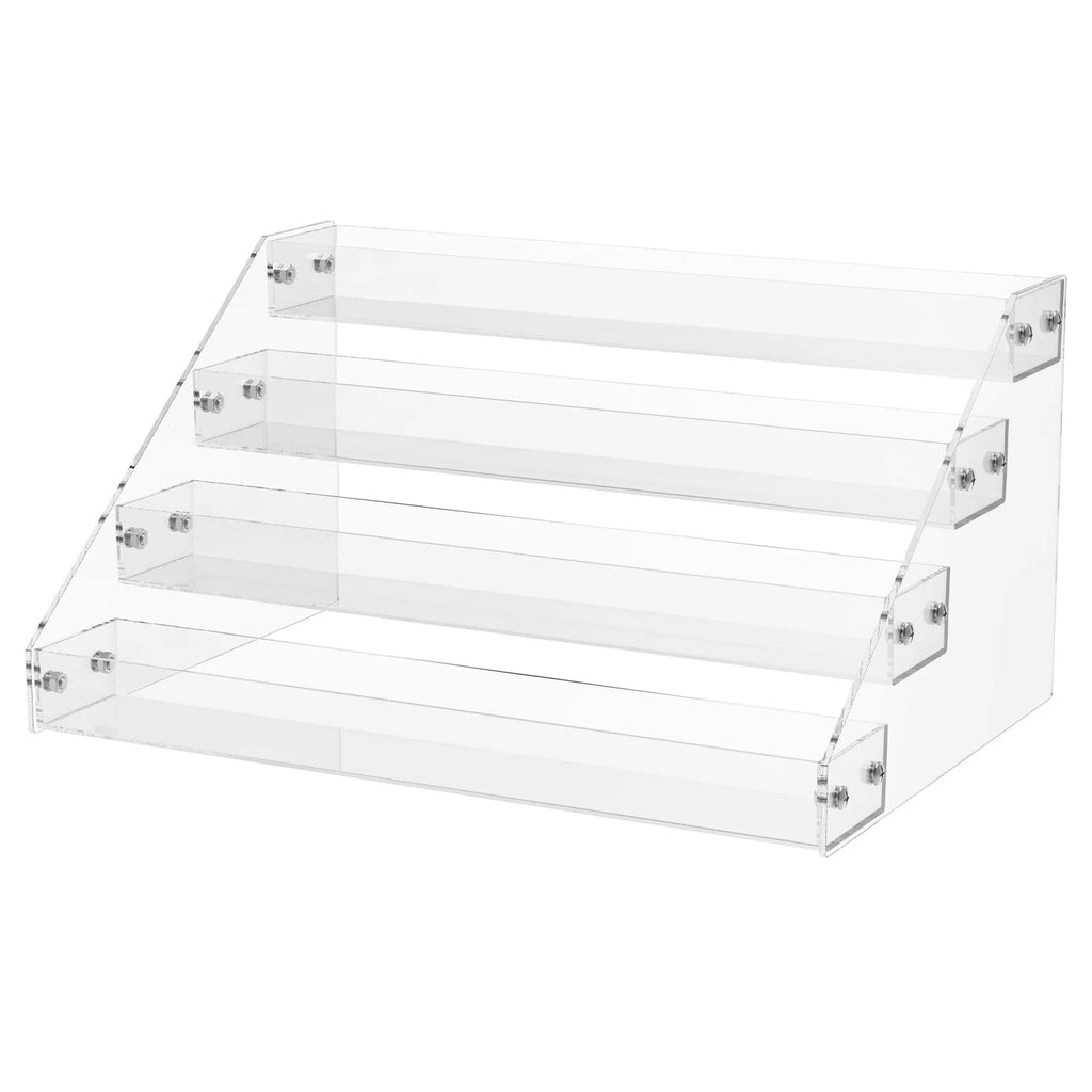 Acrylic Display Stand – Tiered Shelf for Nail Polish Perfume and Cosmetics
